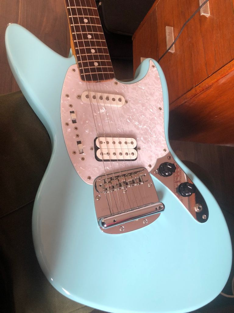 Fender Jag-Stang, Jagstang - Electric Guitar - Sonic Blue - crafted in Japan 2005