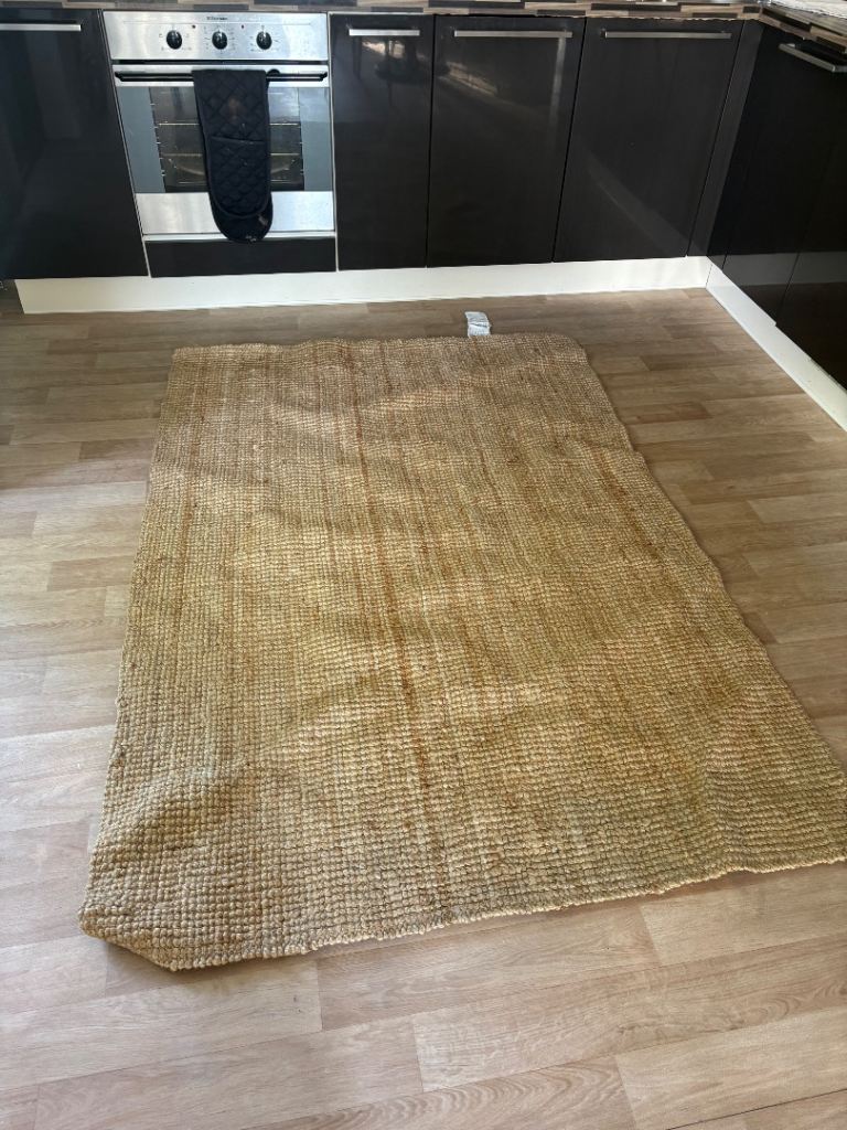 IKEA Flatwoven natural rug. LOHALS Rug 133x195cm