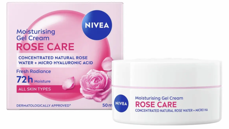 Nivea Rose Care Moisturising Gel Cream - New, 50ml