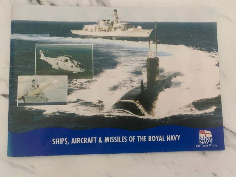 SHIPS, AIRCRAFT & MISSILES OF THE ROYAL NAVY