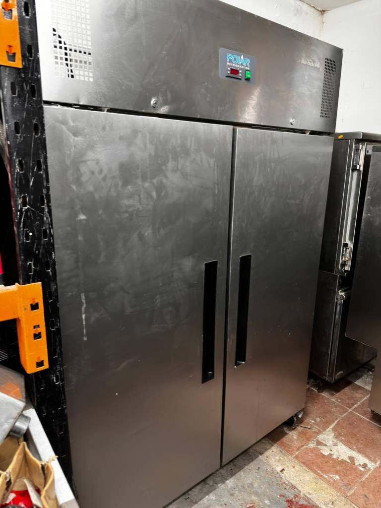 Polar G-Series Upright Double Door Fridge 1200Ltr