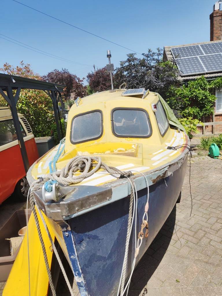 Project fishing boat and trailer