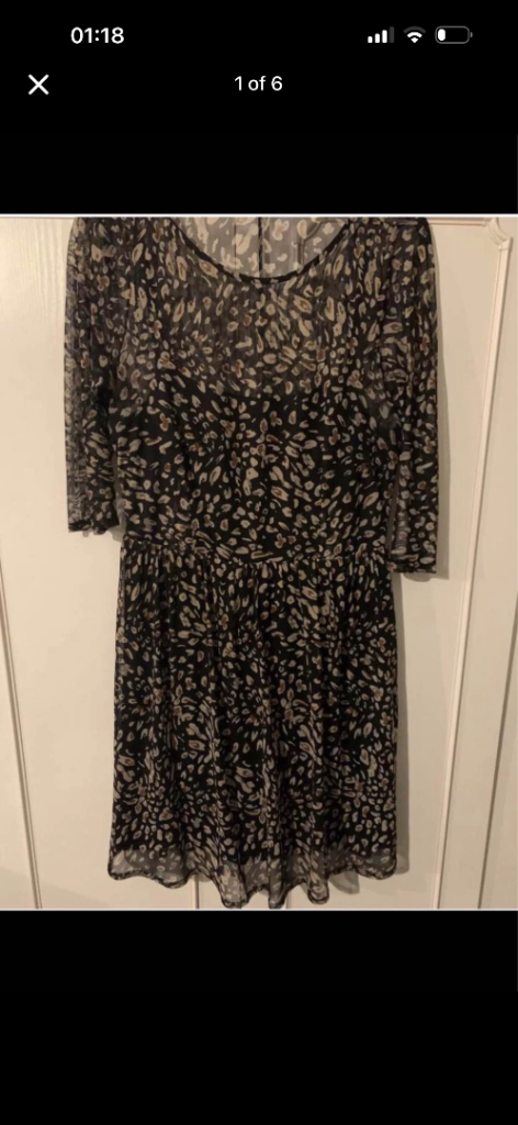 womens beautifull  leopard print dress