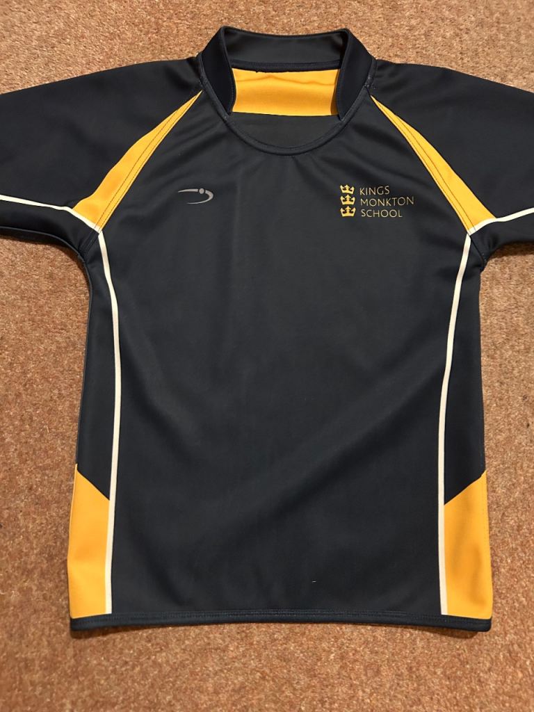Unisex PE Top Kings Monkton School Size 32inch chest 
