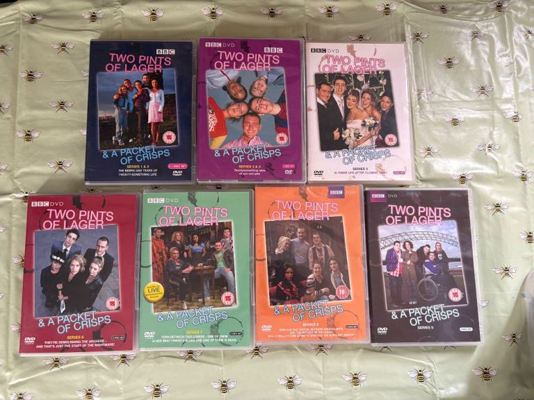 Large Bundle of DVDs - Various Films and TV Series, Good Condition