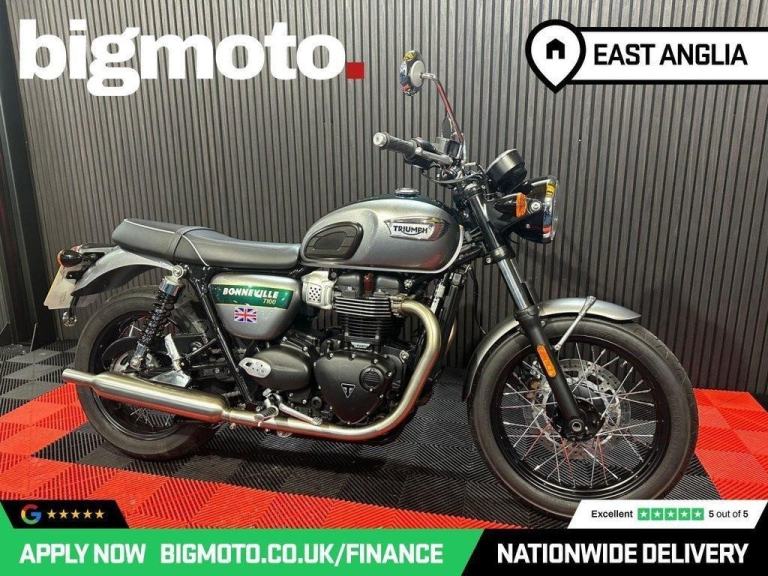 2022 22 TRIUMPH BONNEVILLE T100 FINANCE SPECIALISTS APPLY NOW