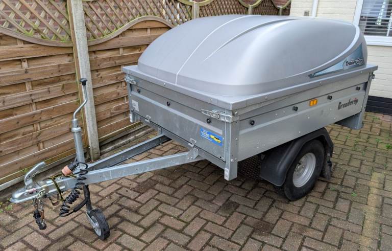 Brenderup 3150s Trailer with lockable ABS hard lid