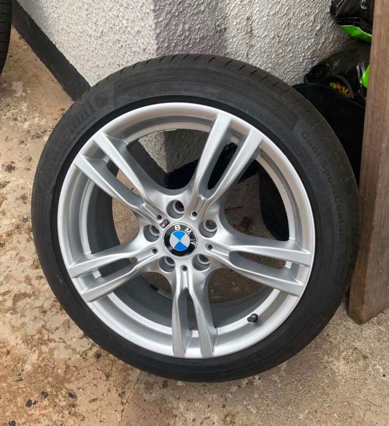 BMW 320 M Sport Tyres & Rims. 