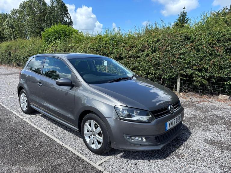 2012 Volkswagen Polo 1.2 70 Match 3dr HATCHBACK Petrol Manual