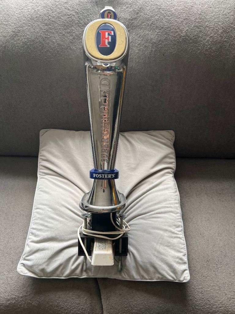 Foster's Super Chilled Beer Tap - Good Condition(untested)