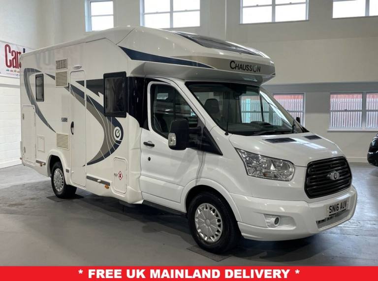 2016 CHAUSSON FLASH  610 2.2L 4 BERTH  MOTORHOME Diesel Manual