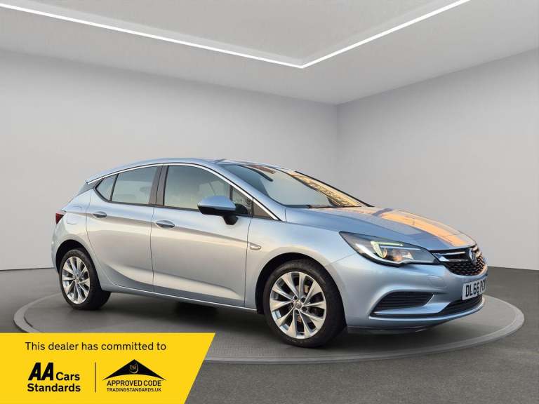 2016 Vauxhall Astra 1.4i Design Hatchback 5dr Petrol Manual Euro 6 (100 ps) HATCHBACK Petrol Manual