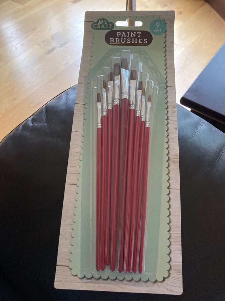 Craft Paint Brushes 