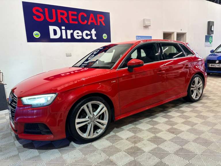 2016 Audi A3 1.4 TFSI S Line 5dr HATCHBACK Petrol Manual