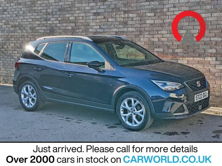 2022 SEAT Arona 1.0 TSI FR SUV 5dr Petrol DSG Euro 6 (s/s) (110 ps) HATCHBACK Petrol Automatic