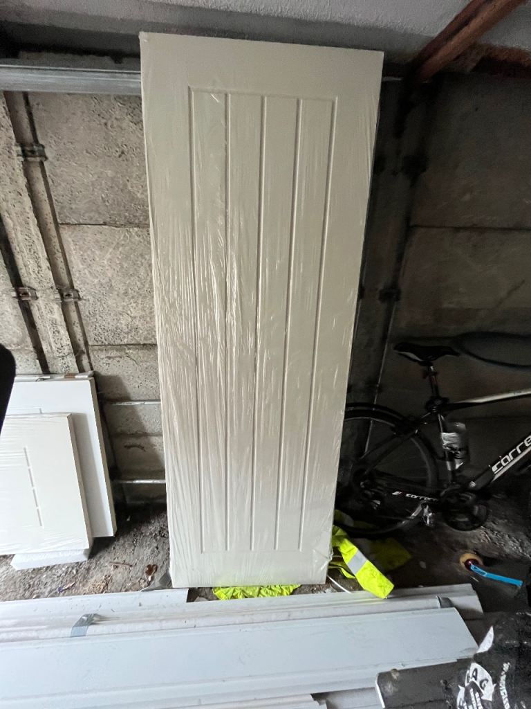 Cottage panel doors x2
