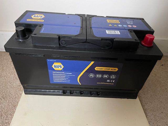 Car Battery- NAPA Start Stop AGM- AGM019N