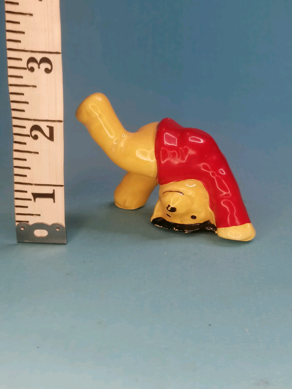 2- inch Vintage small miniature dancing Figurine. 