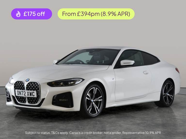 2022 BMW 4 Series 2.0 420i M Sport Coupe 2dr Petrol Auto Euro 6 (s/s) (184 ps) - HEATED SEATS Cou...