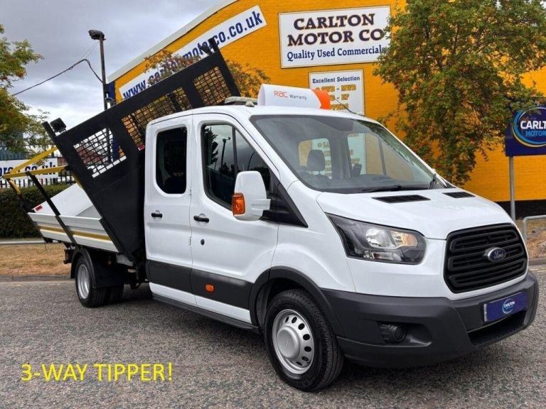2018 Ford Transit  350 L3  E/F Double Cab Tipper [ 3 Way ] DRW 2.0 Tdci 130Ps FS