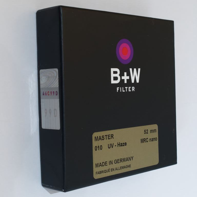 B+W Master UV-Haze Lens filter - MRC Nano 52mm