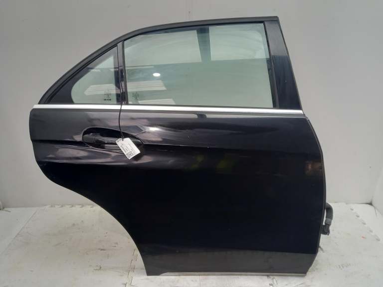 Mercedes E Class Right Rear Door O/S 2013-2016 197 (Obsidian Black 4 Door Saloon