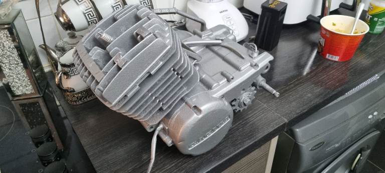 Cagiva 125 2stroke air cooled engine complete 