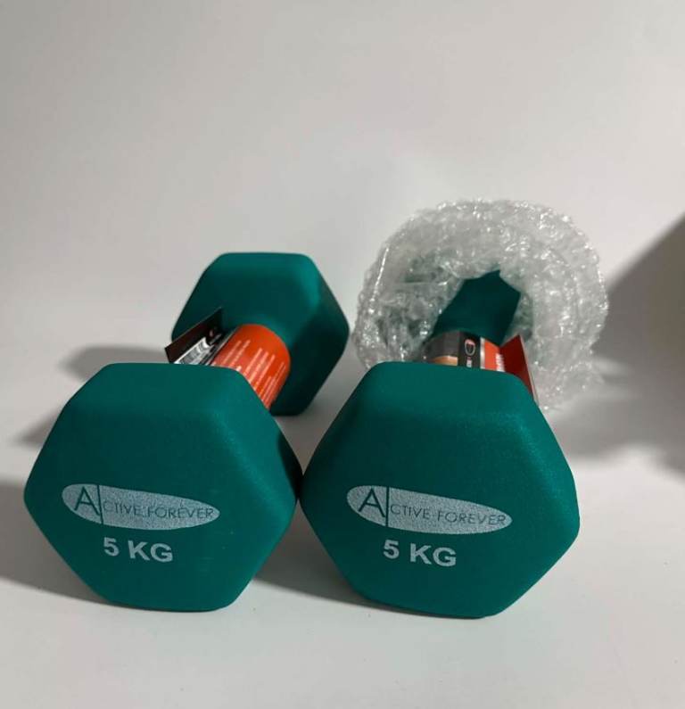 5 KG Dumbbells – Pair, New