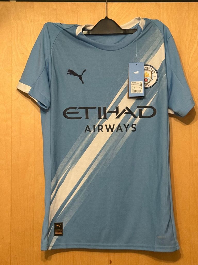 Man City football shirt 