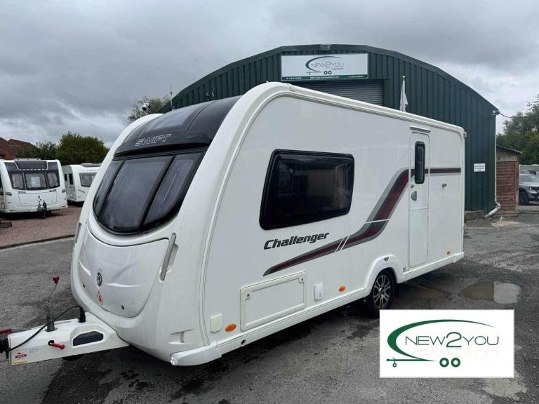 2011 Swift Challenger 480 2 Berth Caravan + Motor Mover - STOCK NO E180