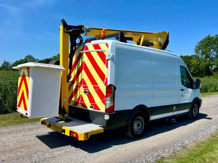 FORD TRANSIT 2.2 TDCi 350 VERSA LIFT VAN MOUNTED ACCESS PLATFORM 2015 NO VAT