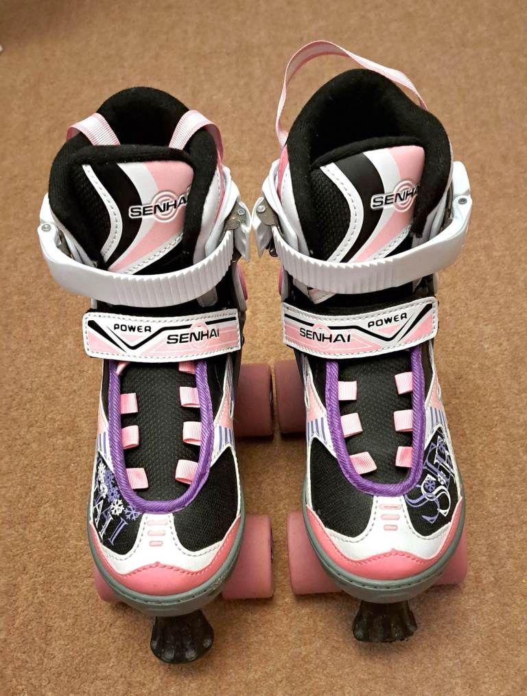 Senhai power quad roller skates 