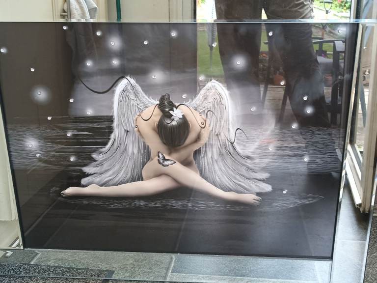 Angel framed picture 