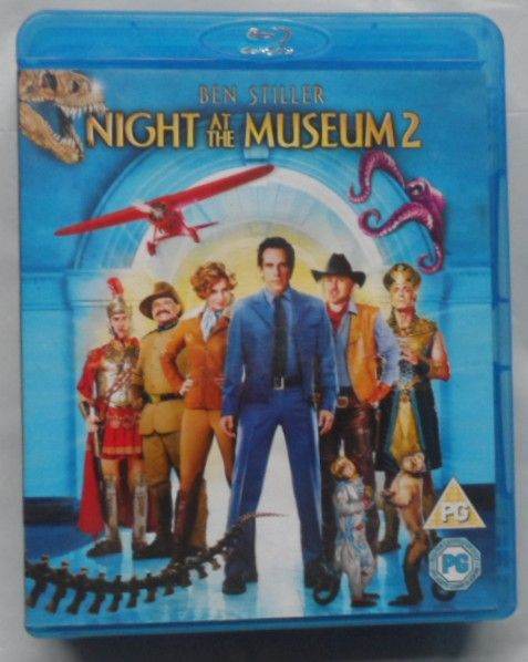 Night at the Museum 2 Blu-ray Disc - Good Condition