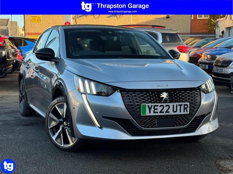 2022 Peugeot E-208 50kWh GT Auto 5dr (7kW Charger) HATCHBACK Electric Automatic
