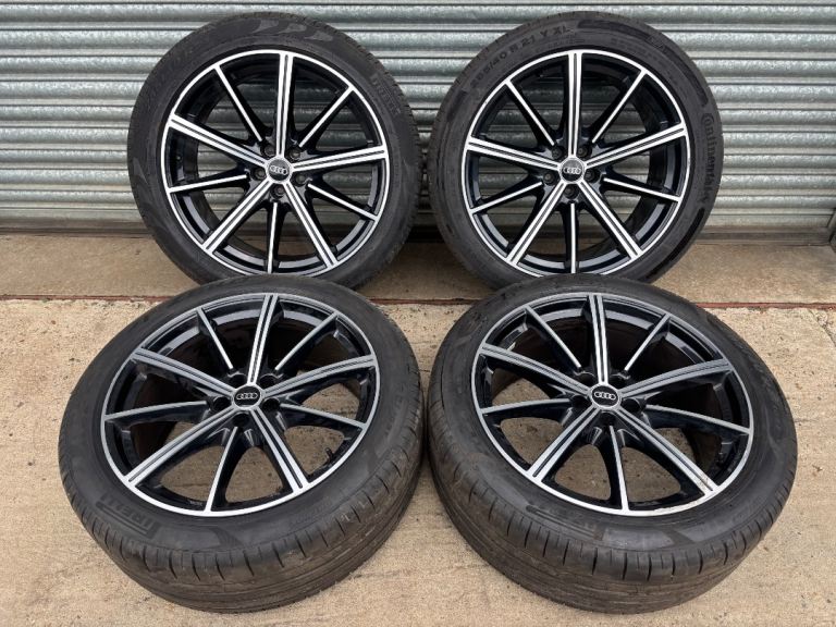 Audi Q7 21” black edition alloy wheels / tyres 