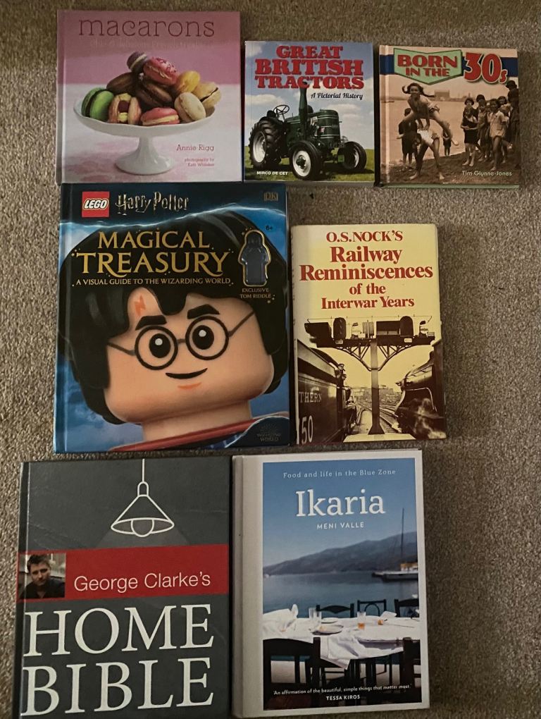 Harry Potter Lego, Macarons, tractor, Railway, George Clarke