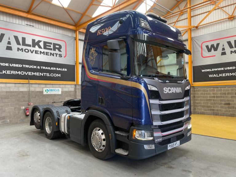 SCANIA NEW GENERATION R500 *EURO 6* 6X2 TAG AXLE TRACTOR UNIT – 2019 – PX69 KYJ