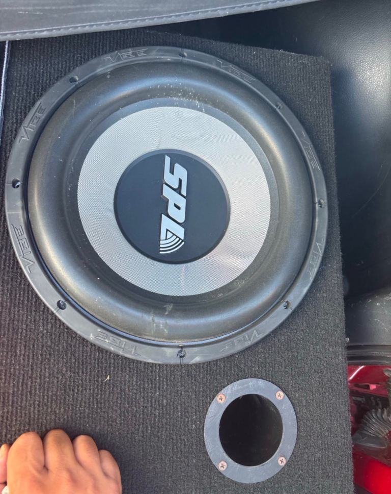 SPL Car Subwoofer and Speaker Box – Good Condition