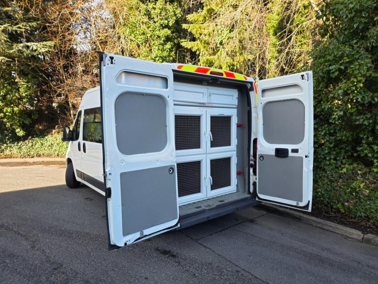 2016 CITROEN RELAY 2.2 HDI HIGH ROOF MWB CREW VAN EURO6 DOG UNIT CAGES EX POLICE