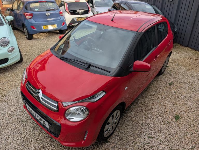2017 Citroen C1 1.0 VTi Feel 5dr Red Hatchback Manual  HATCHBACK Petrol Manual
