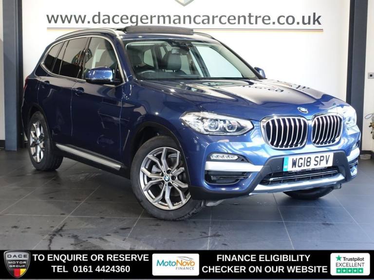 2018 BMW X3 2.0 20i xLine SUV 5dr Petrol Auto xDrive Euro 6 (s/s) (184 ps) ESTATE Petrol Automatic