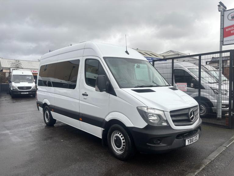 2018 Mercedes-Benz Sprinter 2.1 314 CDI TL14 Tourer Double Cab 5dr Diesel G-Tronic RWD MWB High R...