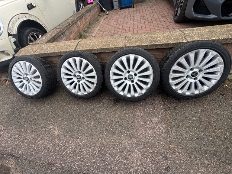 Ford Fiesta Titanium 2010 Genuine Alloy Wheels x4 With Tyres 16” OEM Ford