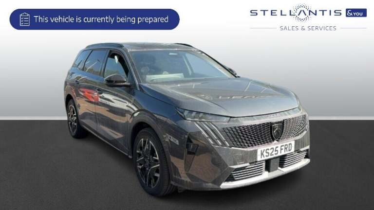 2025 Peugeot 5008 1.2 Hybrid 136 GT 5dr e-DSC6 HATCHBACK PETROL Automatic