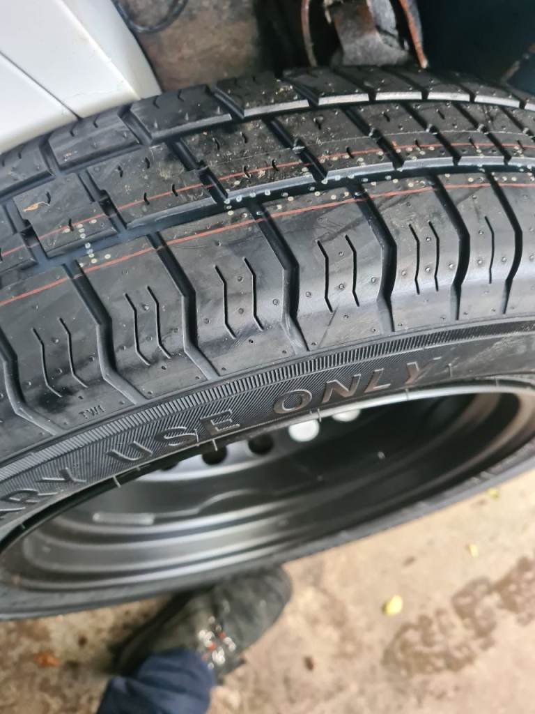 Spare wheel and tyre space saver. Brand new 