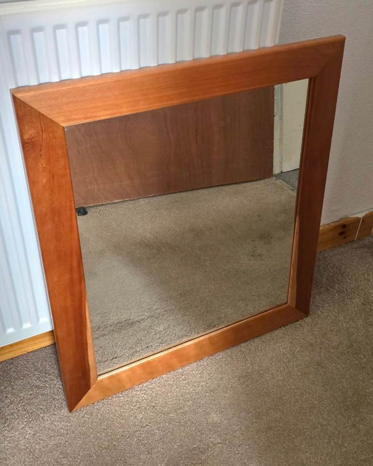 Mirror with Solid Pine Frame