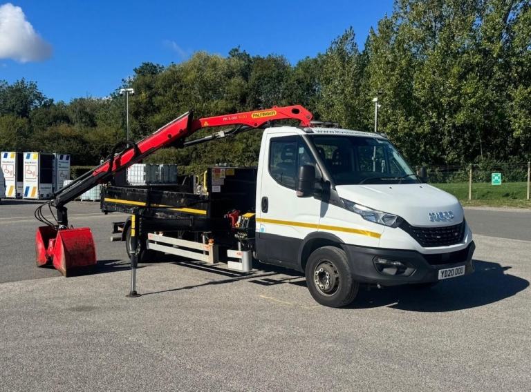 Iveco Daily 7.2t tipper grab, 7.5t tipper Grab. 7.5t T/grab