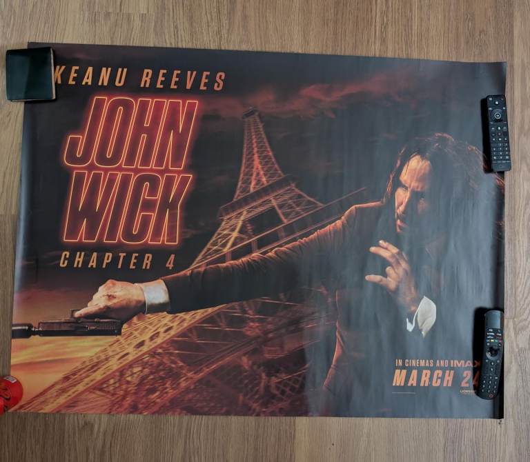 John Wick 4 Original Movie Poster