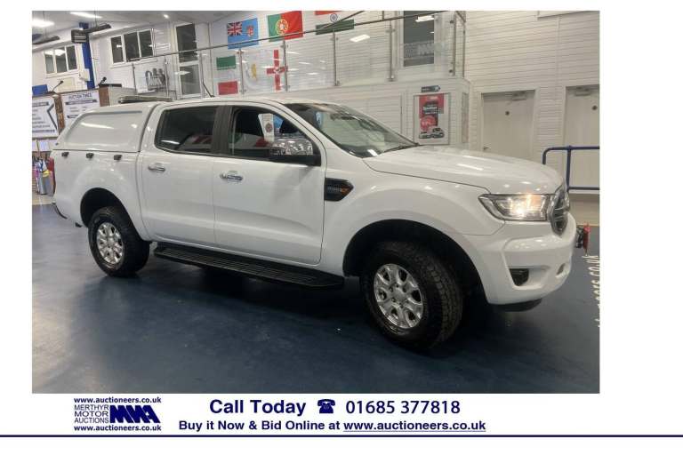 2022 Ford Ranger XLT 2.0TDCI 170PS 4X4 5 SEAT DOUBLE CAB PICK UP C/W TRUCKMAN TOP (EURO 6) PICK U...